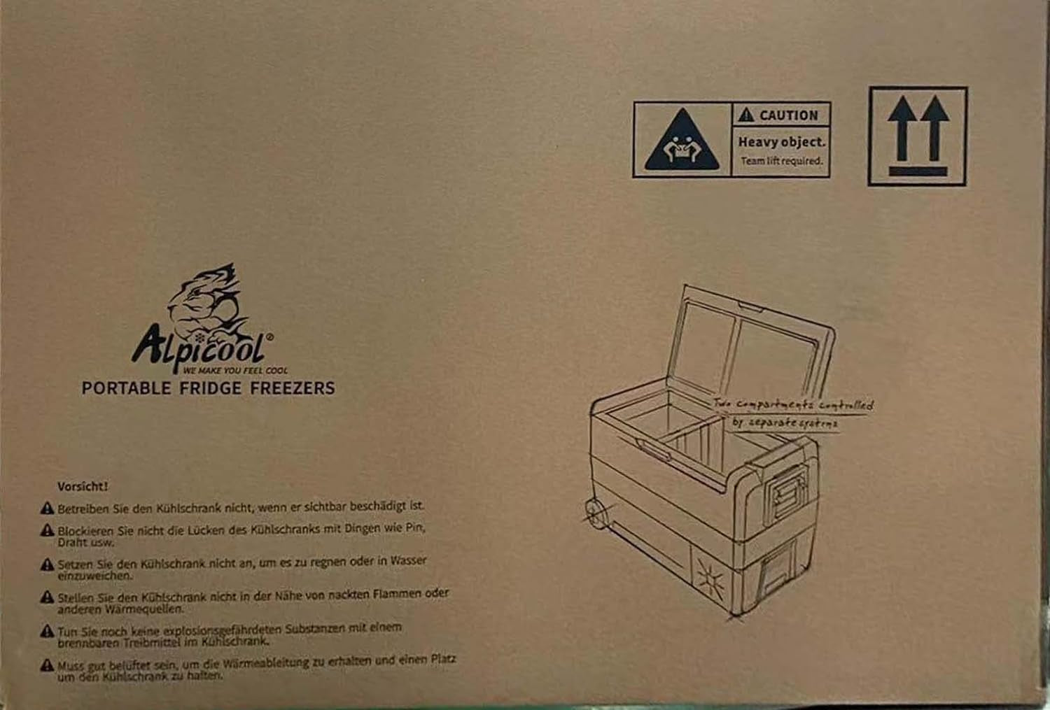 T50 50L Glaciere Électrique À Compression, 12/24V Réfrigérateur De Voiture Portable Congélateur Et Réfrigérateur Pour Maison, Dortoir, Camping