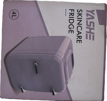 Mini Réfrigérateur 4 Litres Pour Cosmétiques, Boissons, 220 V AC/12 V DC, Thermoélectrique Refroidissement Et Réchauffement, Petit Réfrigérateur Pour Chambre À Coucher, Bureau, Dortoir, Voiture