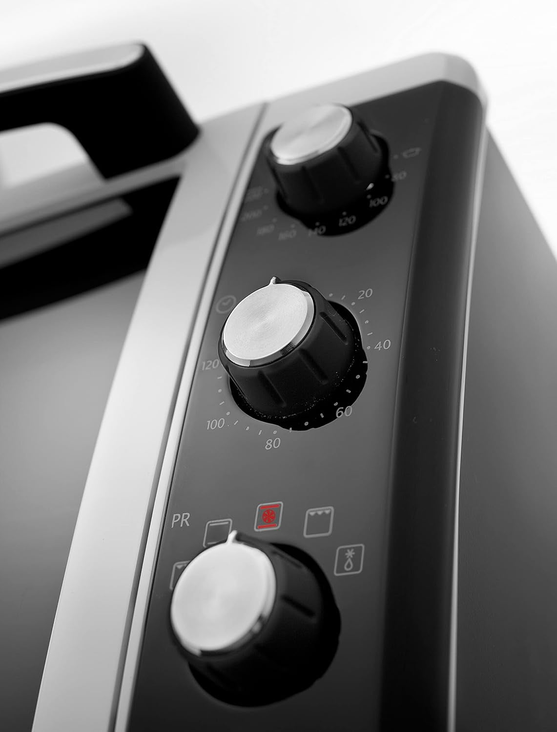 DELONGHI Mini Four EO32752, 6 Programmes, 32 Litres, 2200W Noir