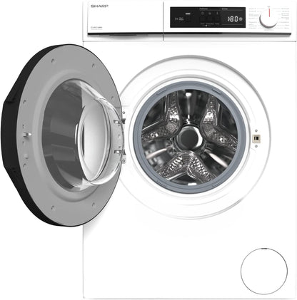 ES-NFA714BWB-DE Machine À Laver À Chargement Frontal/B / 7 Kg / 1400 Tr/Min/Advanced Inverter Motor/Allergy Smart / 15 Programmes Avec Programme Court Aquastop/Blanc