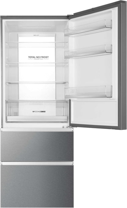 R�FRIG�RATEUR 1 PORTE + 2 TIROIRS 310+121L INOX