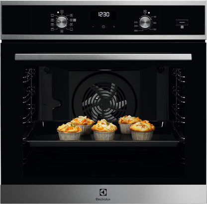 Série 600 Four Électrique À Encastrer À Vapeur Multifonctionnel, Capacité 72 L, EOD5H40X, Classe A, Ventilé Cuisson Et Nettoyage À La Vapeur, Puissance, 589 X 596 X 569 Mm, Acier Inoxydable