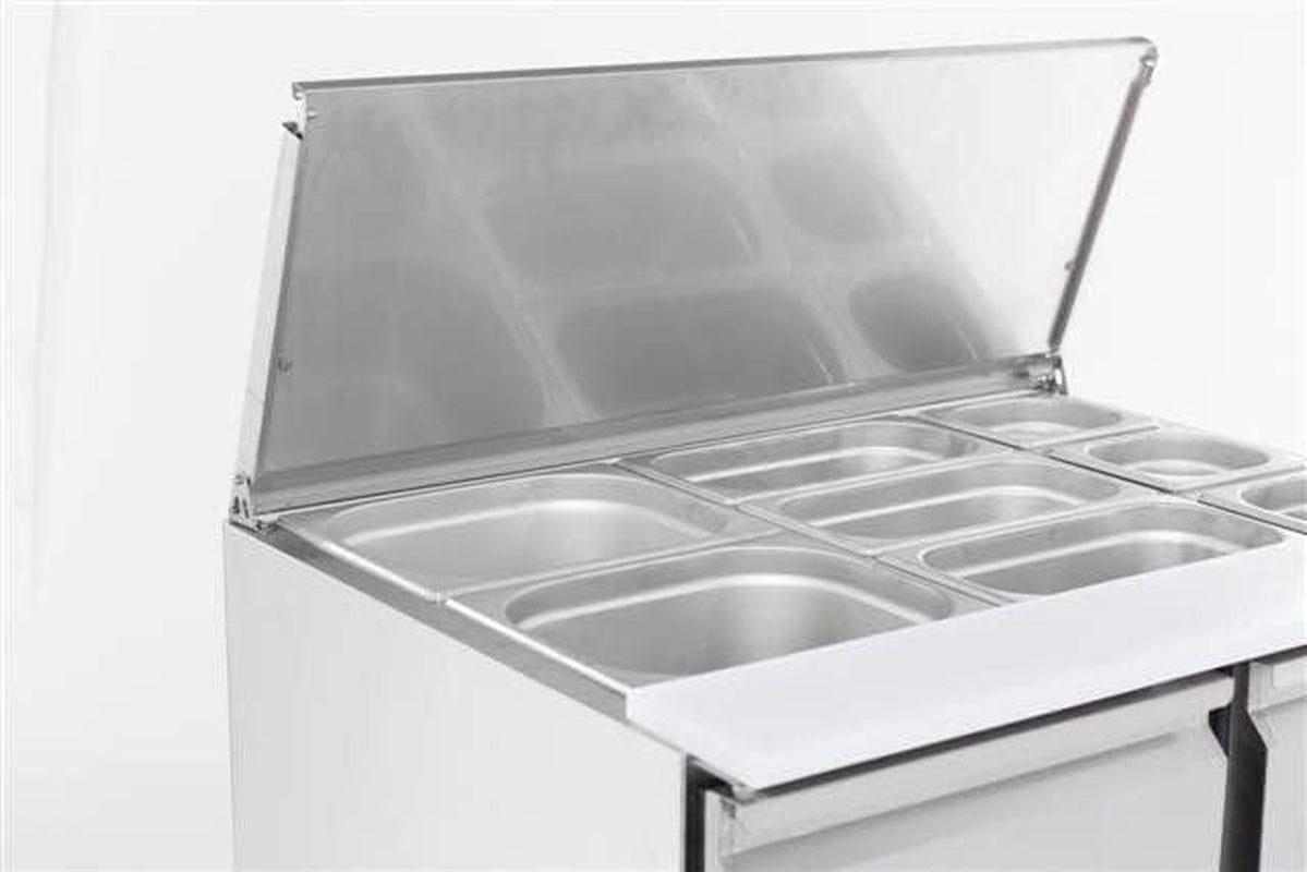Saladette Réfrigérée Compacte 230 Litres - 2 Portes - Combisteel - R600Arvs Aisi 2012 Portespleine