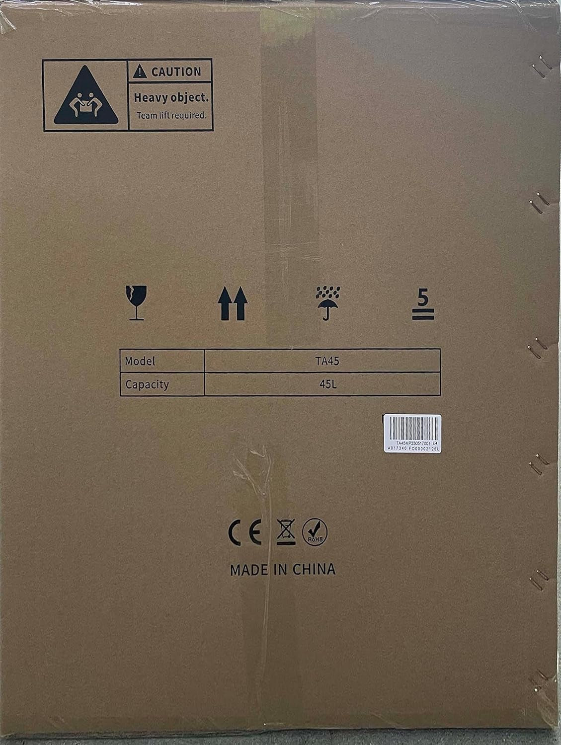 TA45 Glaciere Portable Réfrigérateur Voiture 45 Liter Camping Congélateur 12/24V Mini Frigo Pour Maison, Bureau Ou Pique-Nique En Plein Air/ -20 À 20℃