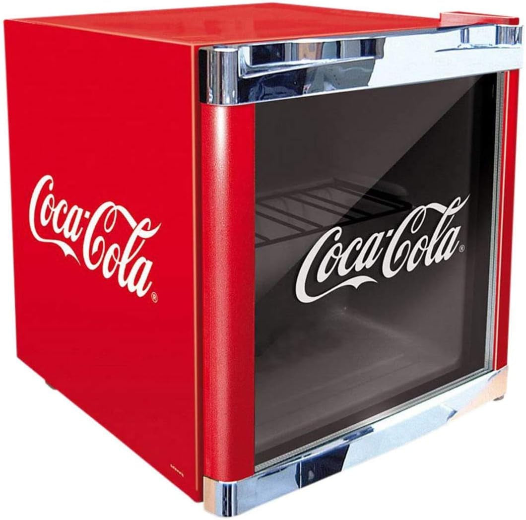 °CUBES Coca-Cola/Hus-Cc 165 Réfrigérateur À Bouteilles, Hauteur : 51 Cm, 98 Kwh/An, Capacité : 48 L