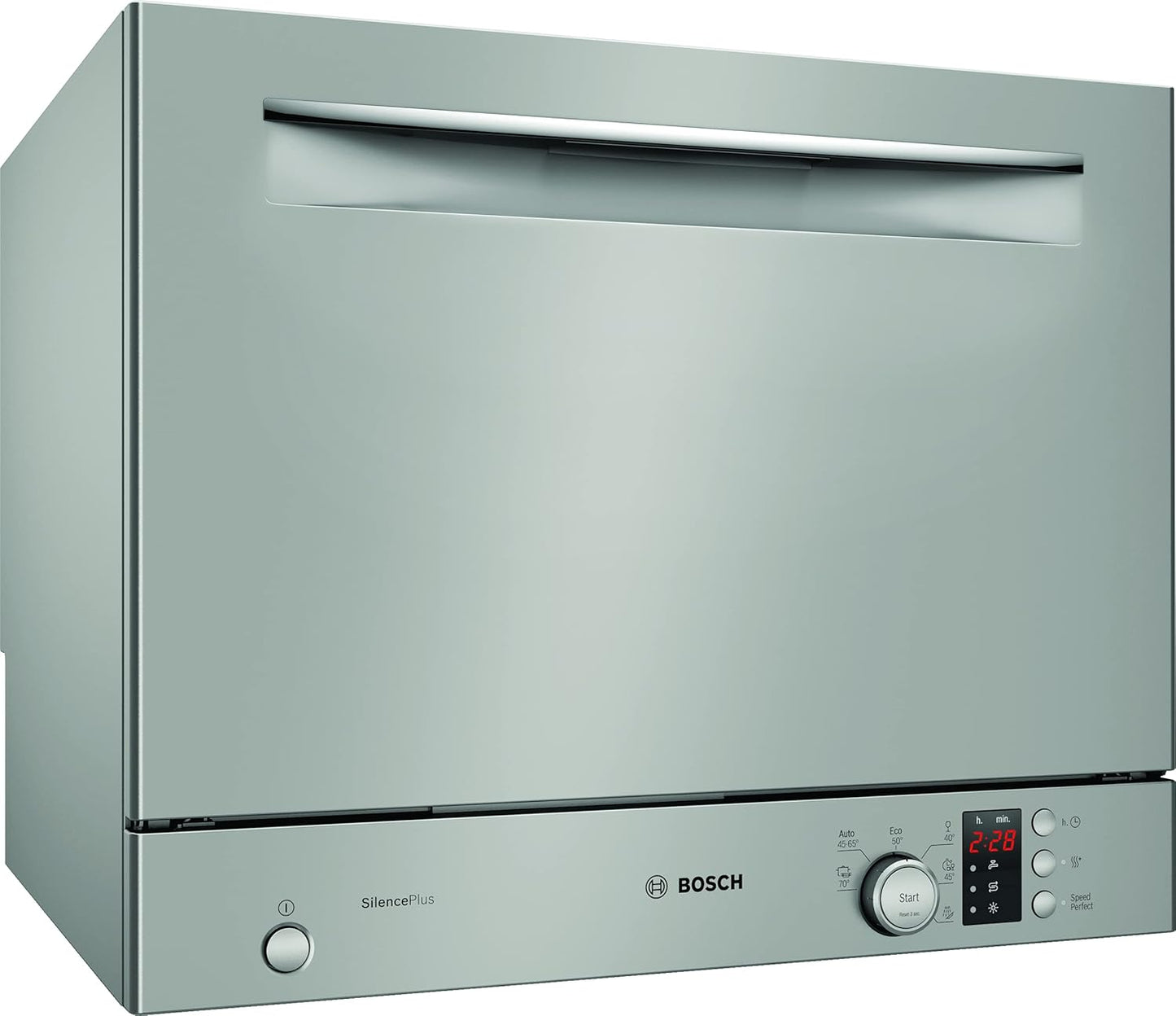 Elettrodomestici Lave-Vaisselle SKS62E38EU Compata, Classe A+, Argent