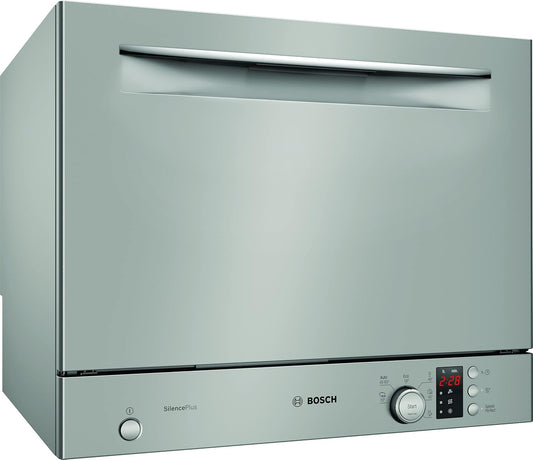 Elettrodomestici Lave-Vaisselle SKS62E38EU Compata, Classe A+, Argent