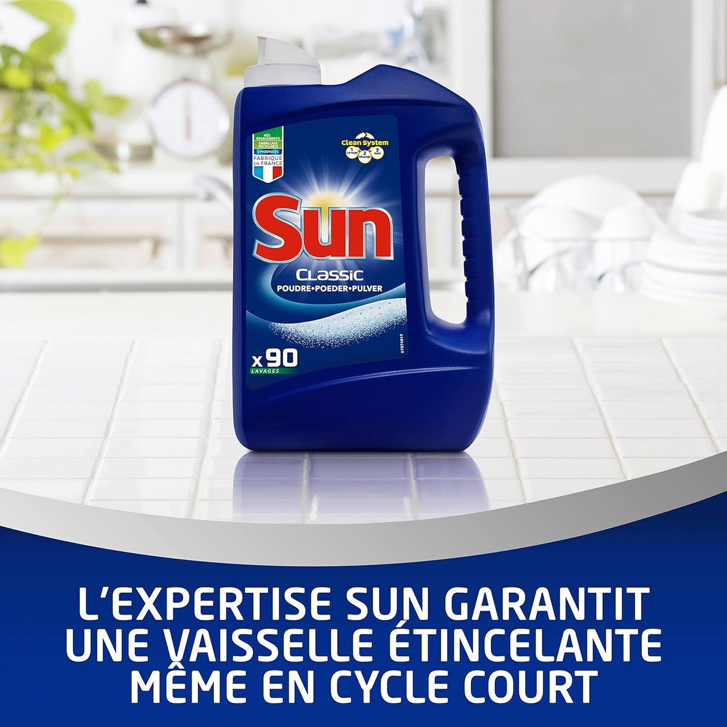 Poudre De Lavage Lave-Vaisselle Classic 90 Lavages
