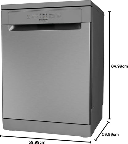 Hotpoint HFC 2B+26 X Lave-Vaisselle, 60 Cm, LED, Acier Inoxydable