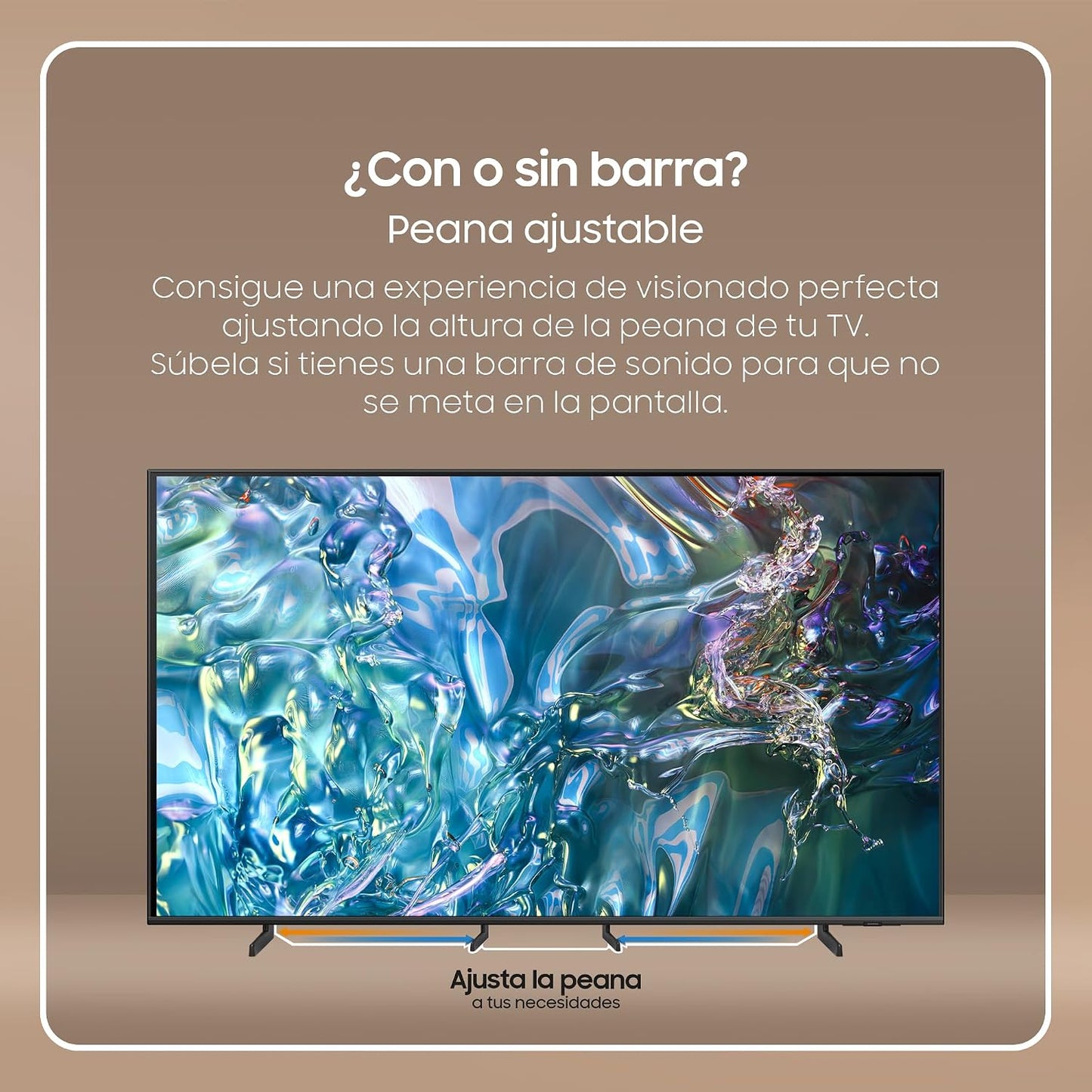 TV QLED 4K 2024 75Q60D Smart TV De 75" Avec plus D'1 Milliard De Couleurs, Couleurs Certifiées, Le Meilleur Smart TV Et Contrôlez Votre Maison Avec Smartthings