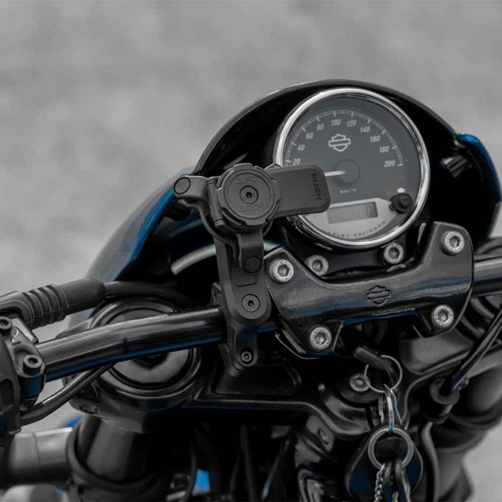 Guidon Pro Pour Moto Support Téléphone Pour Iphone, Galaxy, Pixel Et Adaptateurs Universels