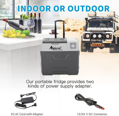 CX40 40L Réfrigérateur De Voiture Portable Congélateur Et Réfrigérateur, Glaciere Électrique À Compression Pour Maison, Dortoir, Camping