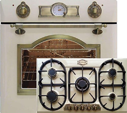 Kaiser EH 6355 Elfem Four Électrique Ncastrable /60 Cm /Autosuffisants/ Kaiser Empire Kg 9325 Elfem Ivory Plaque Gaz / De Cuisson 90Cm Nouveauté/Plaque De Cuisson Gaz/Autosuffisants
