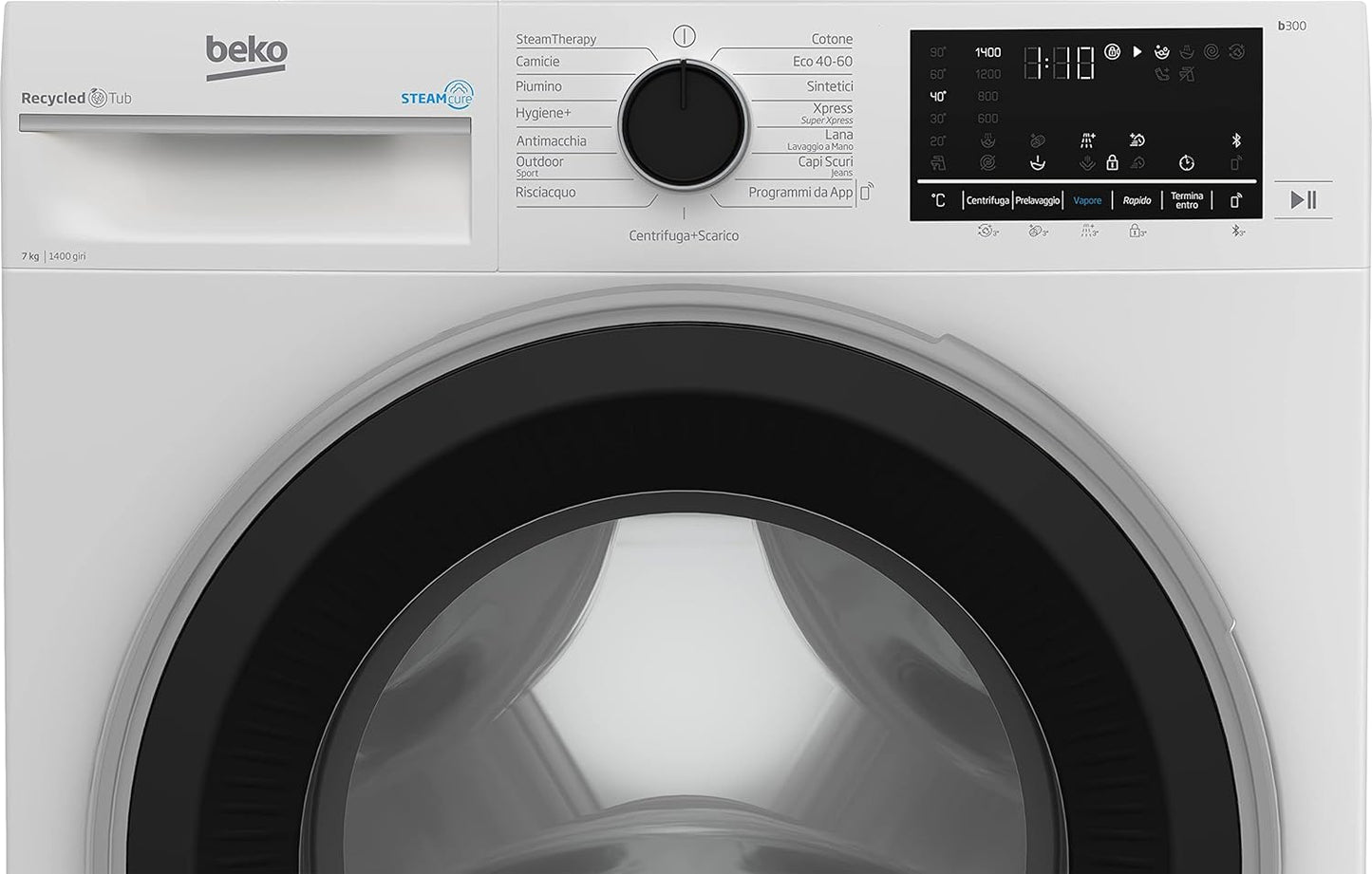 Lavatrice Libera Installazione Beko BWUS374S Slim