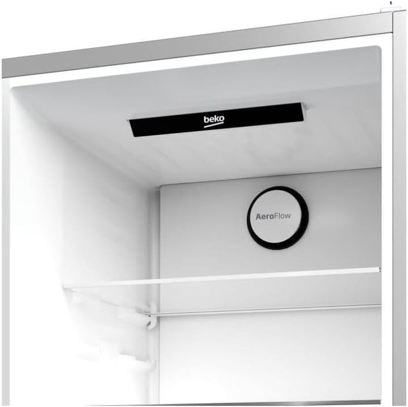 Congelateur Armoire Réfrigérateur Combiné BEKO - B3RCNE364HXB - 316 Litres - L66 Cm - Métal Brossé- 37 Db