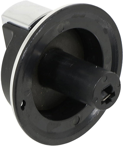 Lot De 4 Boutons De Commande Compatibles Avec Four/Cuisinière Rangemaster 90 100 110 DF Elite Professional - Noir/Chromé