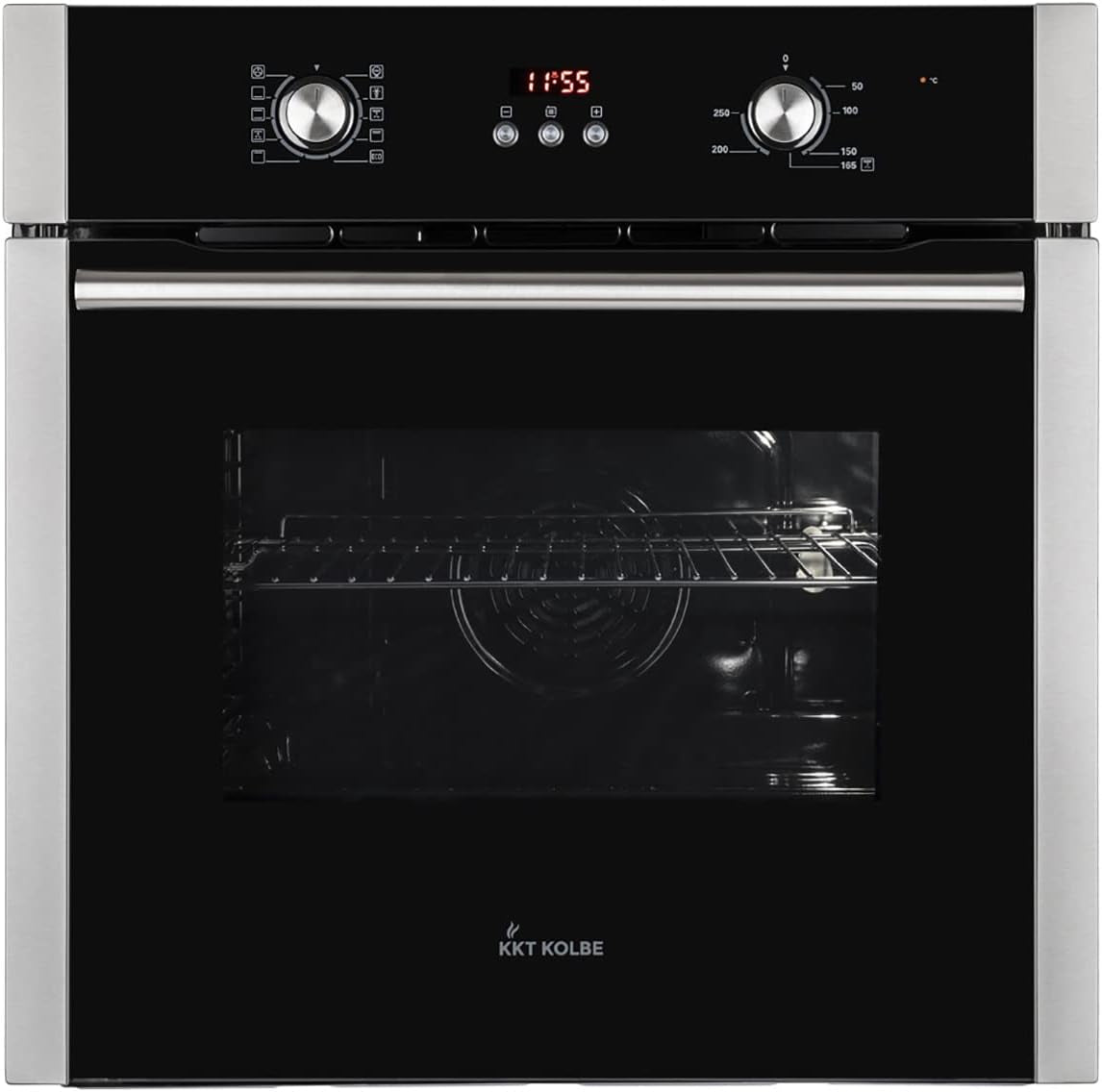 KKT Kolbe/Four Encastré 60Cm / 70L / 3Kw / Nettoyage À La Vapeur/Air Chaud/Double Vitrage D'Isolation Thermique / BO8805SS
