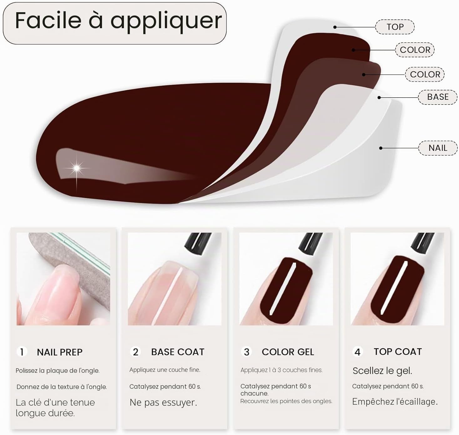 8Ml Vernis À Ongles Gel Semi Permanent UV LED Aux 298 Couleurs Divers Pour Nail Art Manucures Corail #121