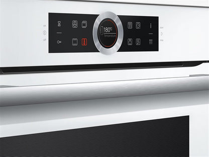 HBG675BB1 Série 8 Four Électrique À Encastrer/A / 71 L/Noir/Air Chaud plus 4D Weiß