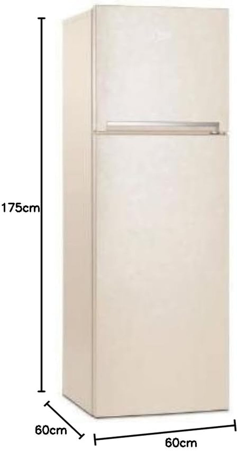 BEKO Réfrigérateur Double Porte Statique 310 Litres Classe A+ Sable