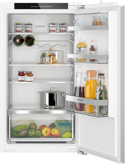 KI31RADD1 Iq500 - Réfrigérateur Encastrable - 102,5 X 56 Cm - 165 L - Fabriqué En Allemagne - Très Silencieux, Hyperfresh Box - Fraîcheur plus Longue - Éclairage LED - Supercooling -