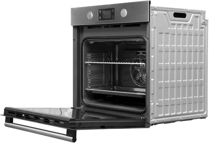 Bauknecht BAR2 KP8V2 in Four Encastrable Avec Système De Nettoyage À Pyrolyse/A/Espace De Cuisson Maxi 71 L / 2 Compartiments De Cuisson/Power Air Chaud/Revêtement Intérieur Facile À Nettoyer