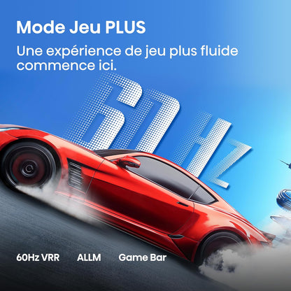 Hisense 43A6S - TV 2026 4K UHD 43" (108 Cm), Smart TV Homeos U9.5, Dolby Vision, Game Mode Plus, Compact Et Performant, Noir | Grimpeur IA 4K, Smooth Motion IA, Mode Jeu Plus, Dolby Vision, Contrôle Vocal