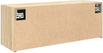 Armoire Murale De Bain Chêne Sonoma 80X25X30 Cm Bois Ingénierie