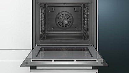 HE578ABS0 Four (Électrique/Encastrable) / 59,4 Cm/Horloge Électronique/Porte Intérieure En Verre Plein/Acier Inoxydable