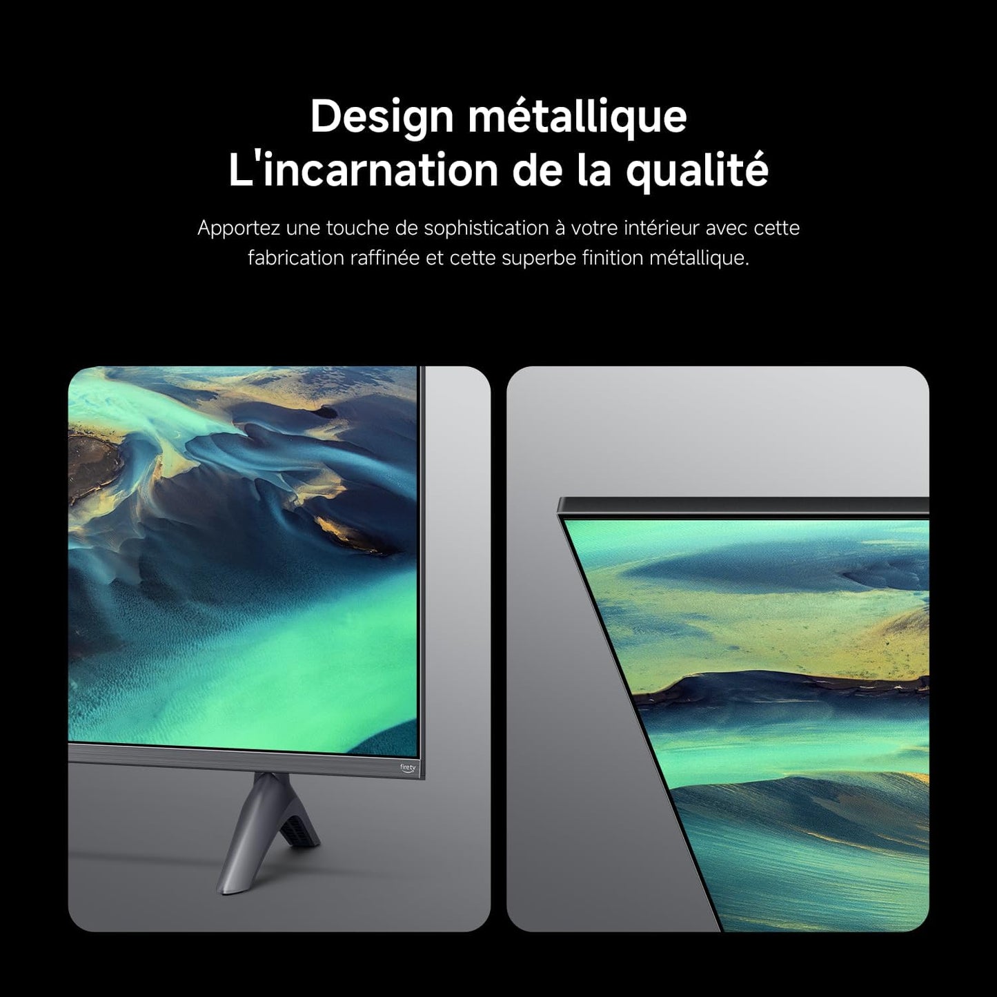 TV F Pro 32, 81 Cm (32 Pouces), QLED, Smart TV, Fire OS7, Contrôle Vocal Alexa, Dolby Audio™, DTS Virtual:X, DTS-HD, Compatible Avec Apple Airplay