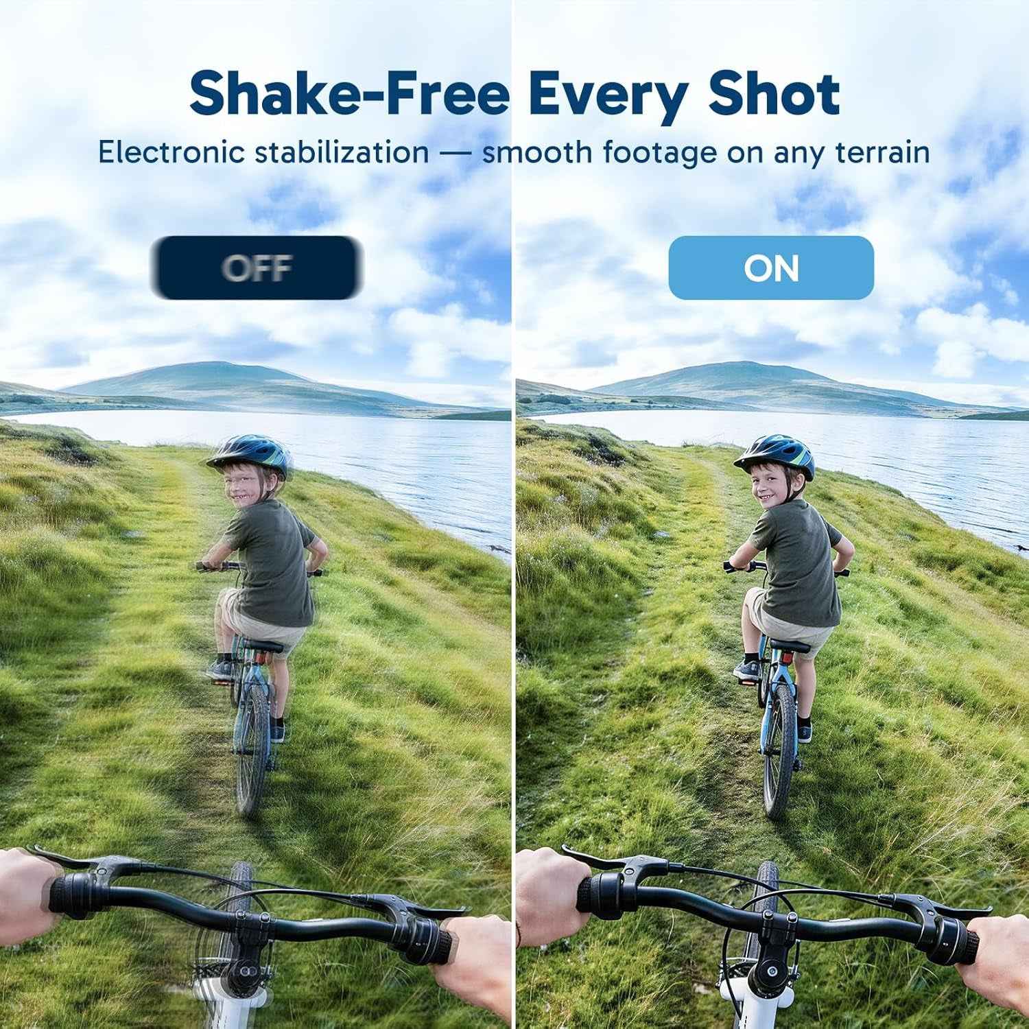 EK7000 Caméra Sport 4K 30FPS 20MP Wif Camera 4K Étanche Stabilisation | Boîtier 40M, Grand Angle 170°, Télécommande 2.4G, Kit Montage, Qualité D'Image Ultra HD Pour Les Passionnés D'Aventure, Noir