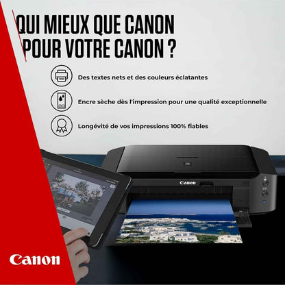 Canon PG-545XL + CL-546XL Fine Cartuchos De Tinta Original + Papel Foto | 15Ml + 13Ml Tinta Auténtica Alto Rendimiento Y Papel Fotográfico - Para PIXMA TS3350, TS3150, TS3450, TS3355, TS3351 Y Más!