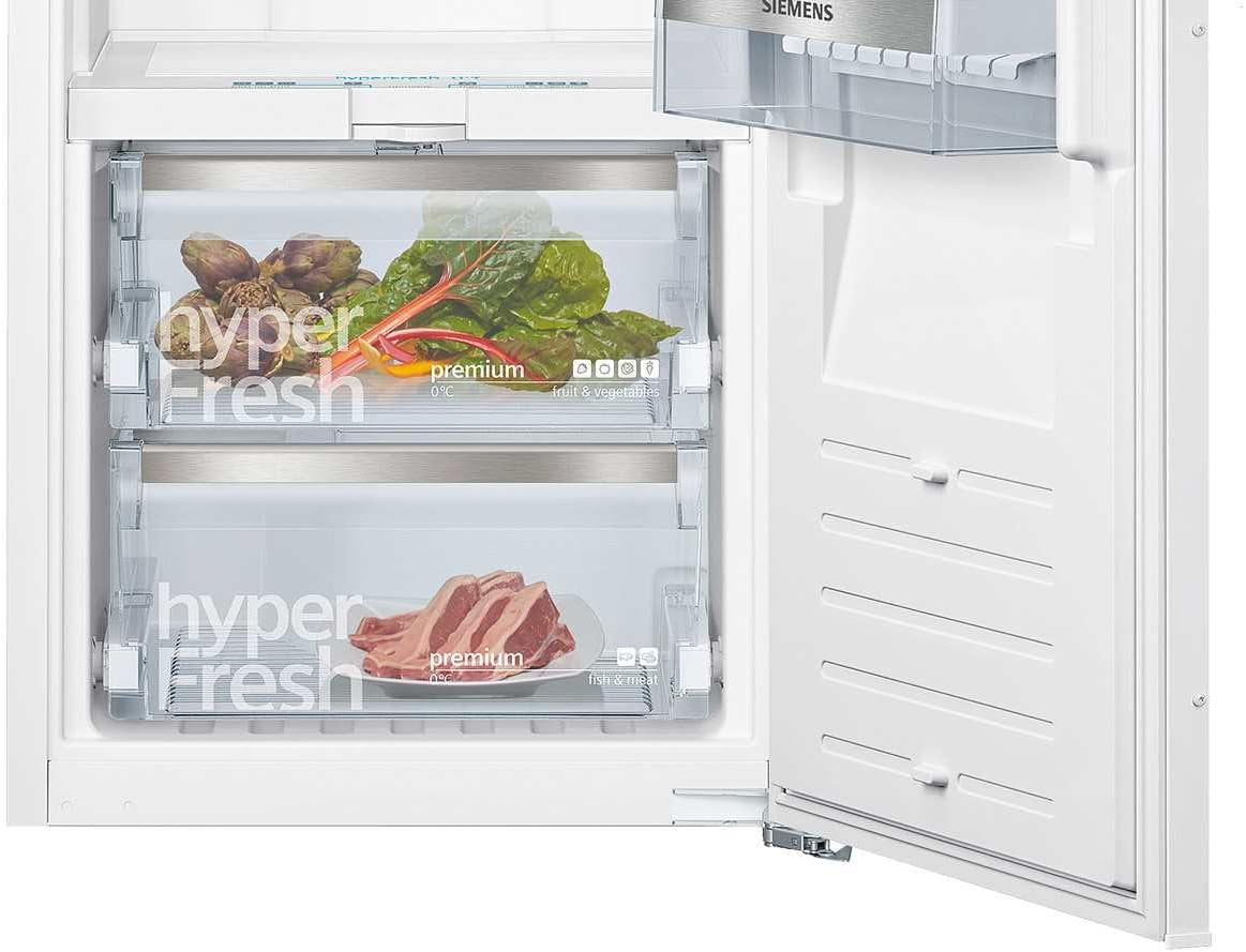 KI42FAD30 Iq700 Réfrigérateur/A++ / 122,1 Cm De Hauteur / 105 Kwh/An / 214 Litres De Réfrigérateur/Zones Vitafresh « Rafraîchissant » Et « Sec » / Charnière Plate