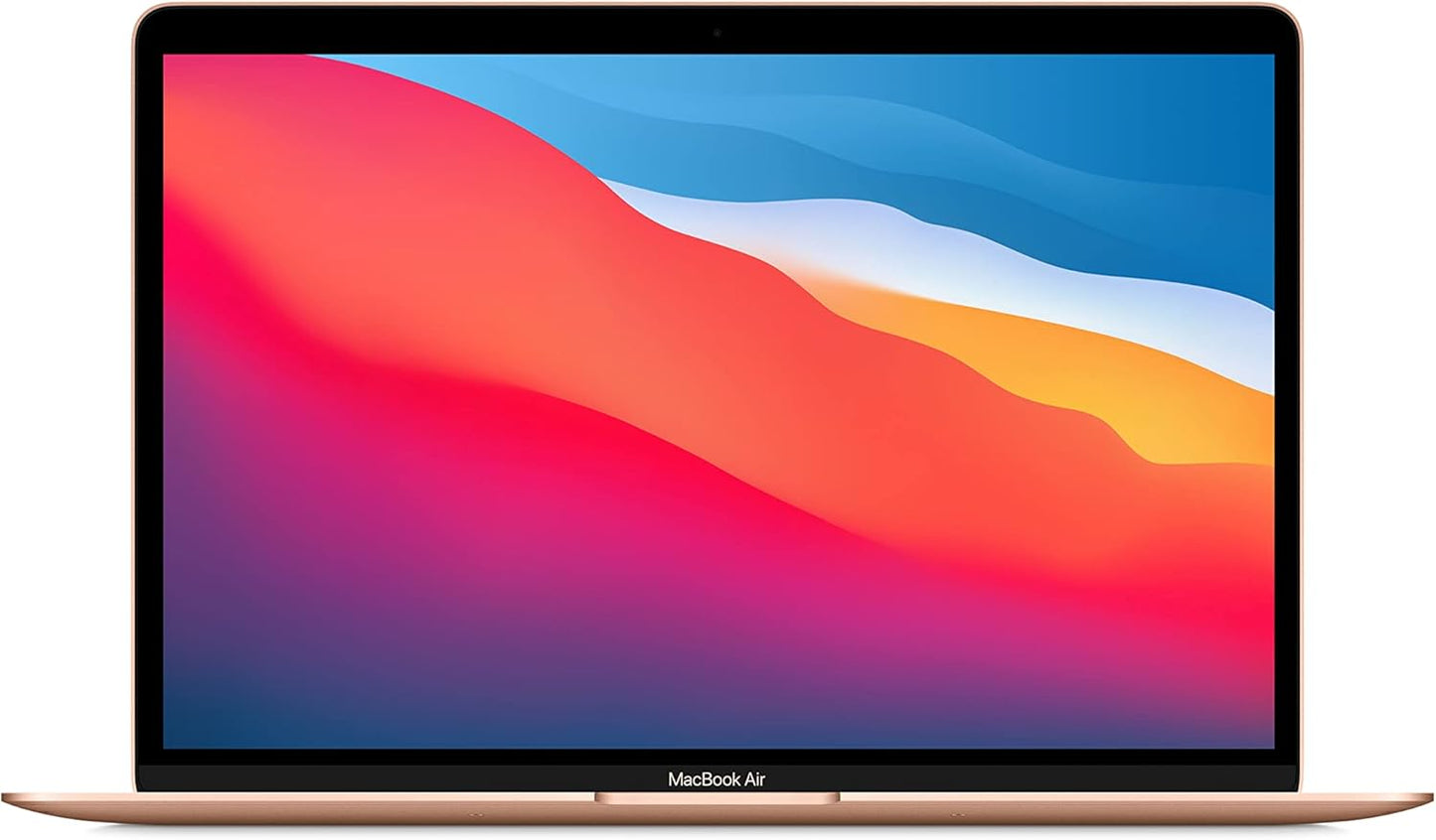 2020 Apple MacBook Air with Apple M1 Chip (13-inch, 8GB RAM, 256GB SSD Storage) (AZERTY French) Gold (Refurbished)