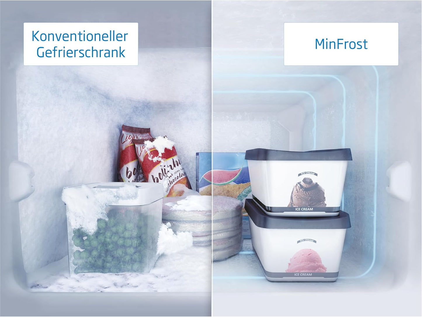 Beko BCSA285K4SN Réfrigérateur Combiné - Encastrable, Volume Total 271L : 193L (Réfrigération) + 78L (Congélation), Minfrost, Compresseur Prosmart Inverter, Zone 0°C, 35 Db, Classe E