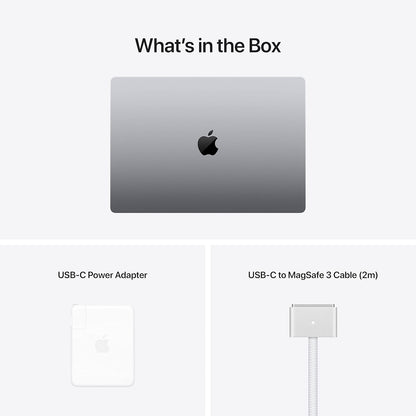 2021 Apple MacBook Pro with Apple M1 Pro Chip (16-Inch, 16GB RAM, 512 SSD Storage) (QWERTY English) Space Grey (Refurbished)
