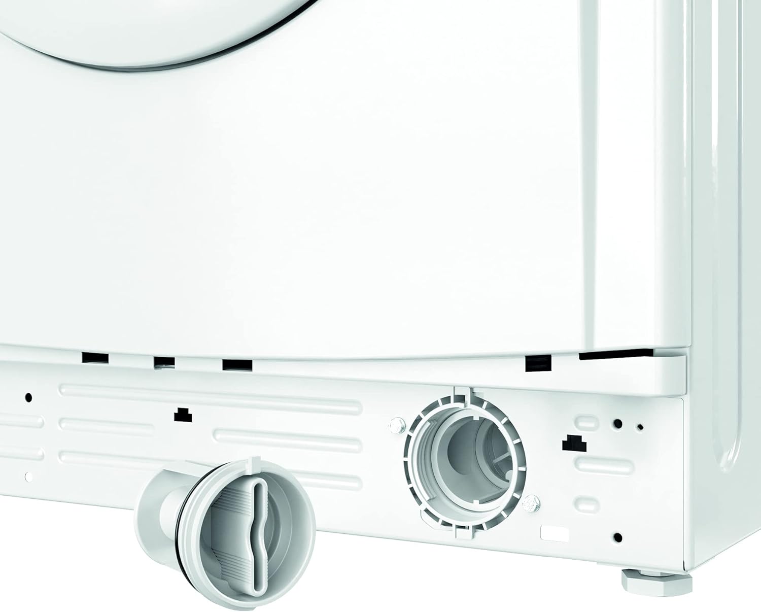 EWDE 861483 W IT N - Lave-Linge 8 Kg Charge Avant, Libre Installation. Centrifugeuse 1400 Tours Par Minute. Largeur 59,5 Cm, Profondeur 53,5 Cm, Hauteur 85 Cm, Classe Énergétique D, Blanc