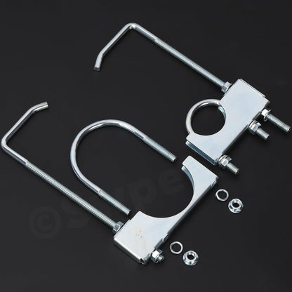 1 Pince D'Échappement Universelle De 7,6 Cm Avec Suspension, Robuste Et Universel Pour Tuyau D'Échappement De Voiture Et Camion De 7,6 Cm (2.5 Pouces)
