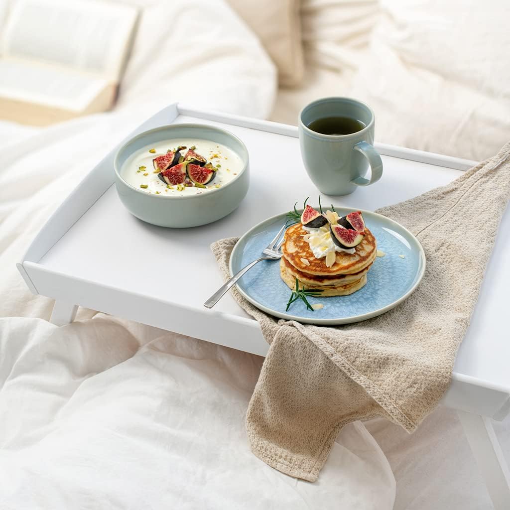 like. by Villeroy & Boch Group, Crafted Blueberry, Bowl, 16 cm, Premium Porcelain, Turquoise