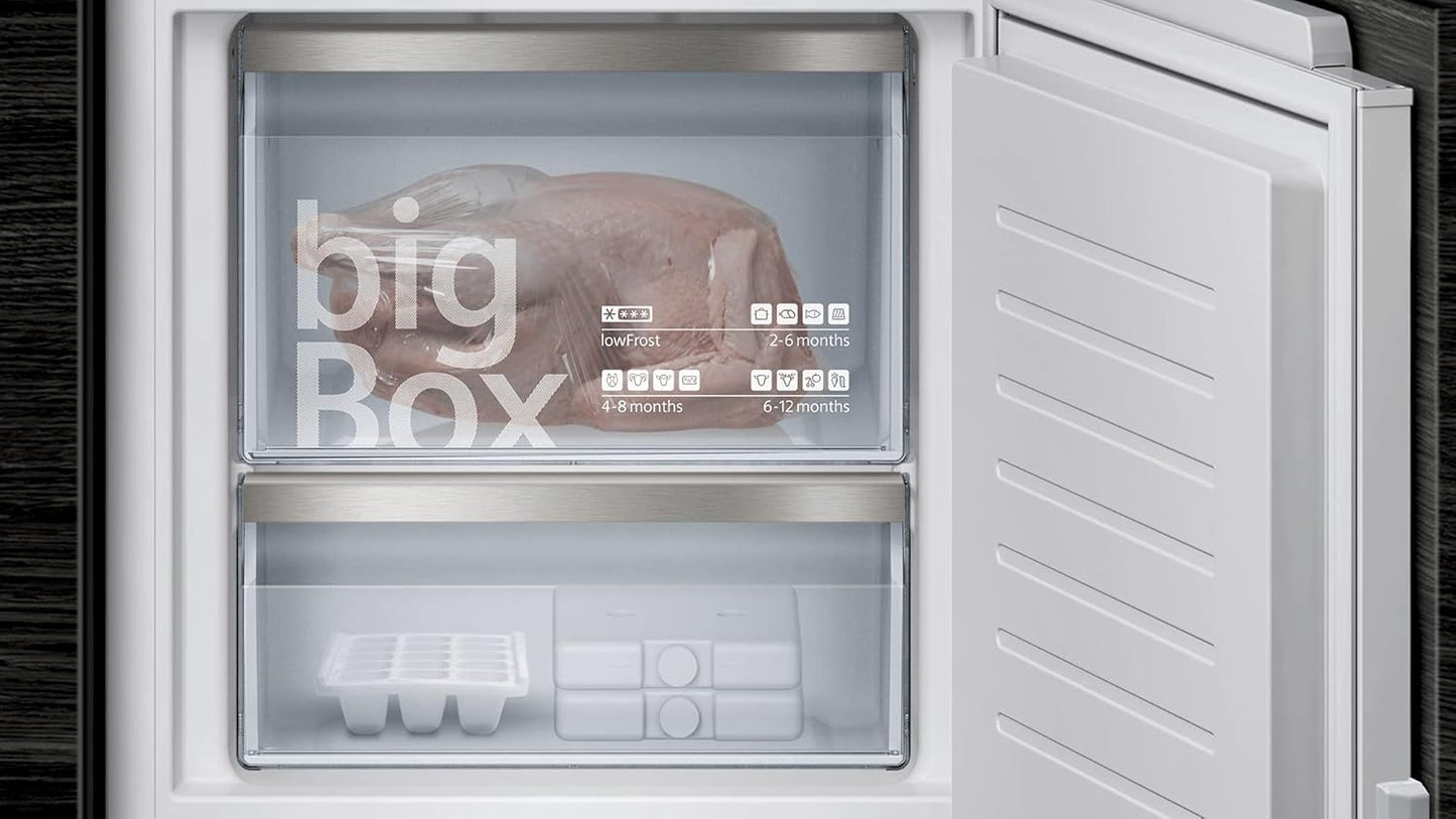 Réfrigérateur Congélateur Encastrable KI77SADE0, IQ500, 231 Litres, Niche De 158 Cm