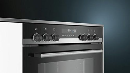 HE578ABS1 Four (Électrique/Encastrable) / 59,4 Cm/Horloge Électronique/Porte Intérieure En Verre Plein/Acier Inoxydable