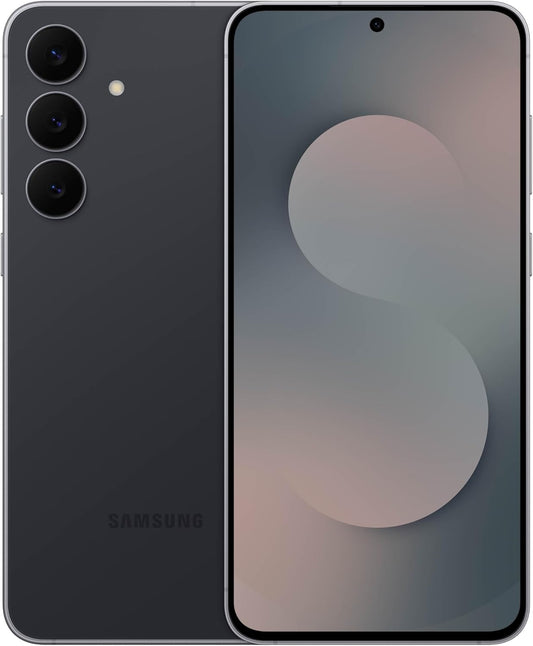 Samsung Galaxy S25 FE Cell Phone (2025), 128GB AI Smartphone, Unlocked Android, Large Display, 4900mAh Battery, High Res-Camera, AI Photo Edits, Durable, US 1 Yr Warranty, JetBlack | AI Smartphone