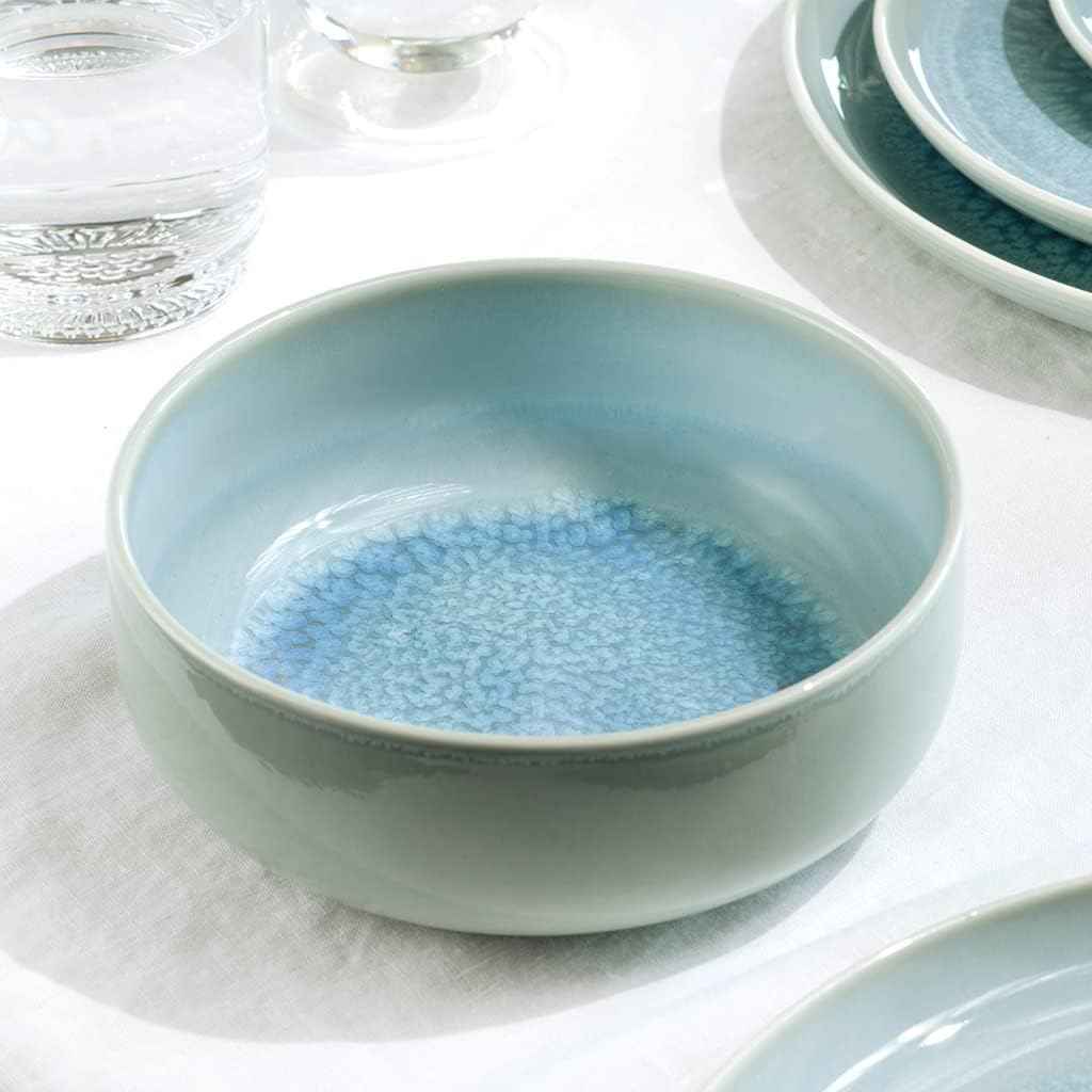 like. by Villeroy & Boch Group, Crafted Blueberry, Bowl, 16 cm, Premium Porcelain, Turquoise