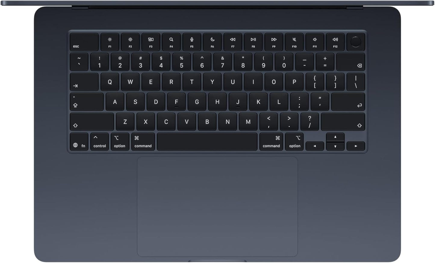Apple 2026 MacBook Air 15-inch Laptop with M5 chip: Built for AI, 15.3-inch Liquid Retina Display, 16GB Unified Memory, 512GB SSD, 12MP Center Stage Camera, Touch ID, Wi-Fi 7; Midnight