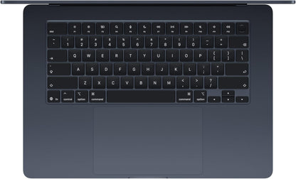 Apple 2026 MacBook Air 15-inch Laptop with M5 chip: Built for AI, 15.3-inch Liquid Retina Display, 16GB Unified Memory, 512GB SSD, 12MP Center Stage Camera, Touch ID, Wi-Fi 7; Midnight