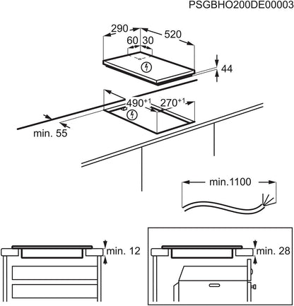 Electrolux LIT30230C Induction hob