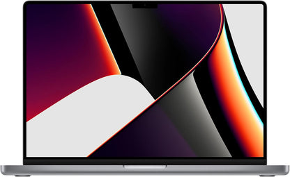 2021 Apple MacBook Pro with Apple M1 Pro Chip (16-Inch, 16GB RAM, 512 SSD Storage) (QWERTY English) Space Grey (Refurbished)