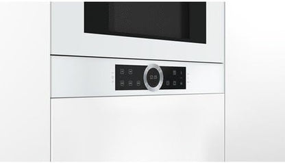 Micro Ondes Encastrable BFR634GW1 Série 8, 7 Pg Auto, 21L, Sans Plateau