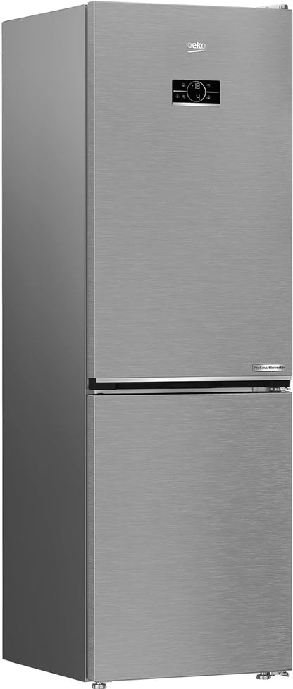 Beko Bpro 500 B5RCNE366HXB Réfrigérateur-Congélateur Autonome Grand Réfrigérateur - Réfrigérateurs-Congélateurs (316 L, Nofrost, Smooth Fit: Ouverture De Porte À 90°, 3 Tiroirs) - Zone 0°C -
