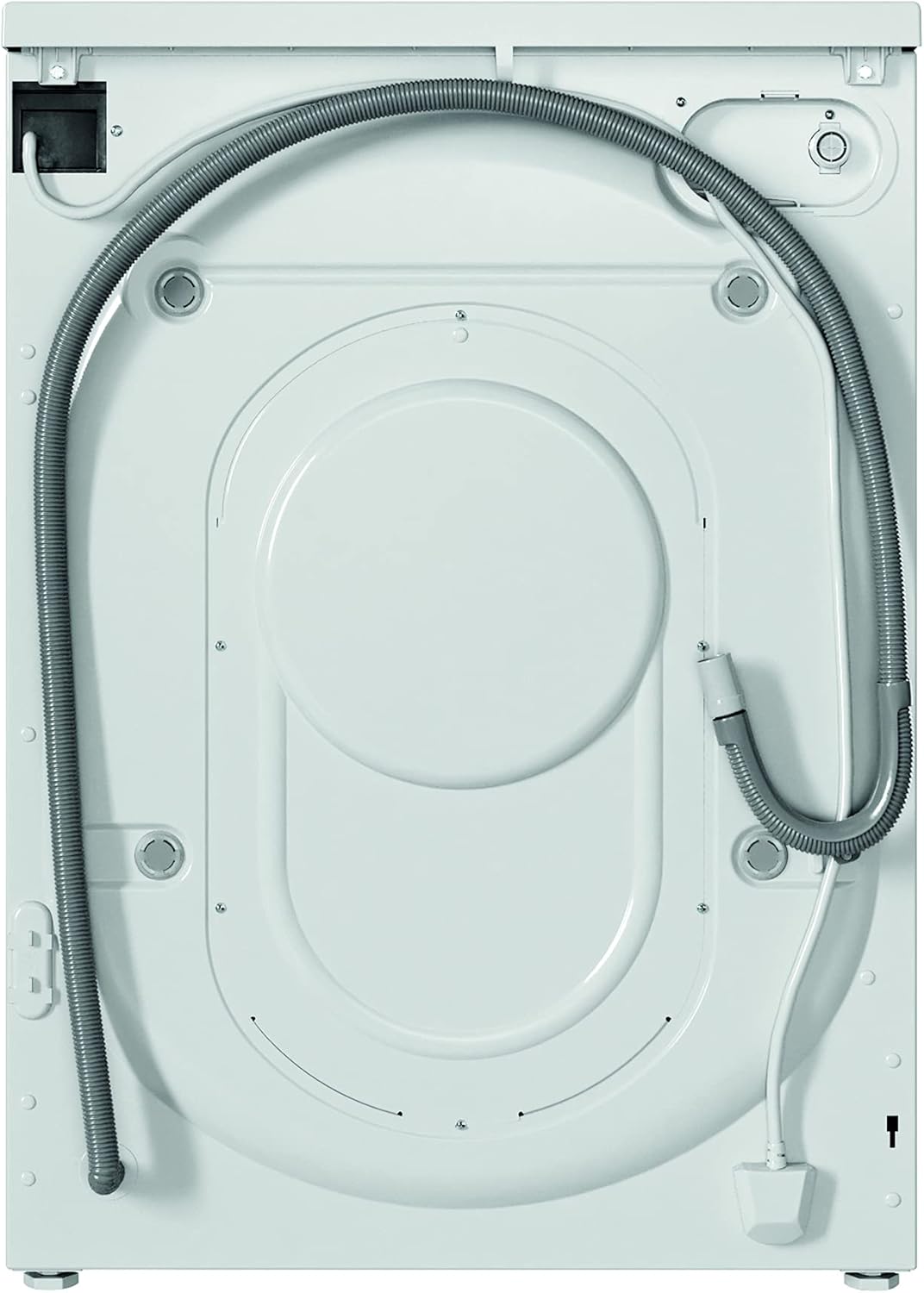 EWDE 861483 W IT N - Lave-Linge 8 Kg Charge Avant, Libre Installation. Centrifugeuse 1400 Tours Par Minute. Largeur 59,5 Cm, Profondeur 53,5 Cm, Hauteur 85 Cm, Classe Énergétique D, Blanc